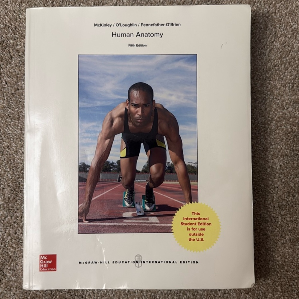 McGraw-Hill Human Anatomy Textbook
